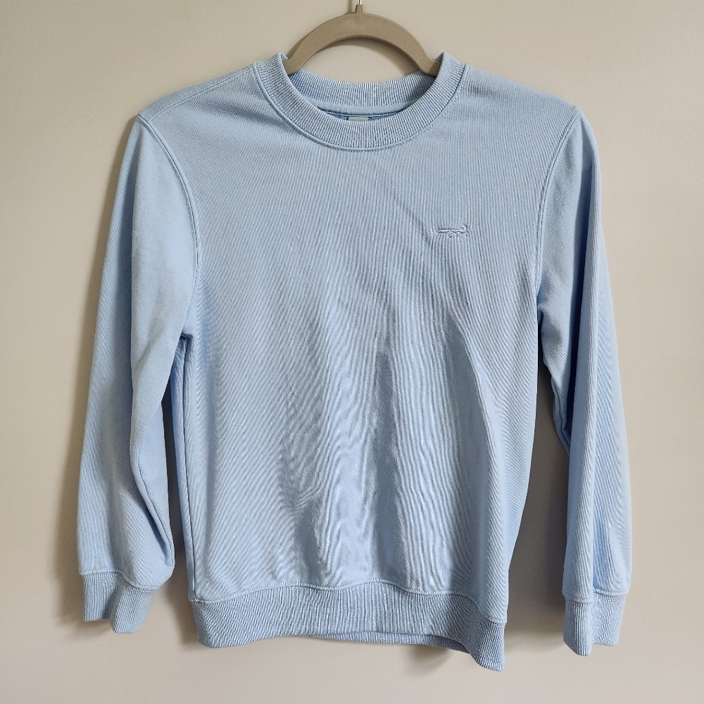Class Club Boys Pale Blue Crewneck Sweatshirt barely worn, size 10/12